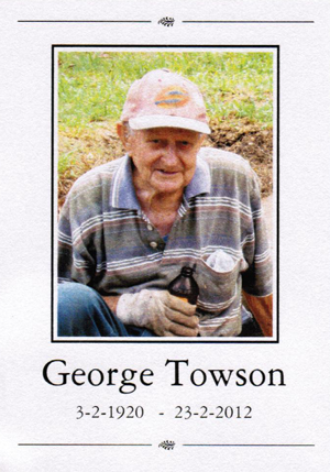 George Towson, Horticulturalist